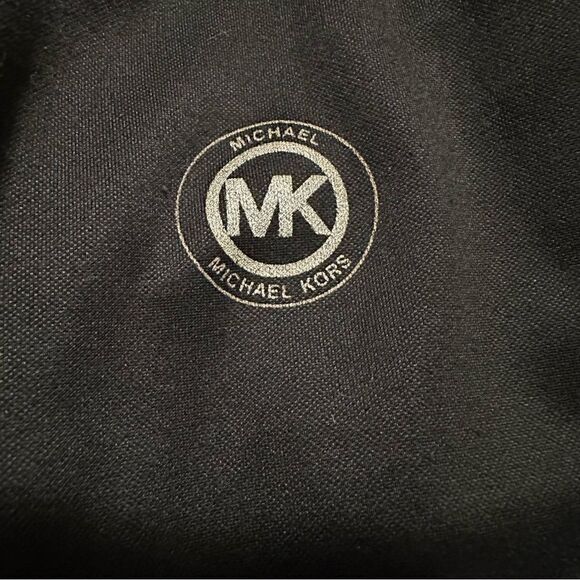 Michael Kors jacket Down Filled Lightweight puffer  Size M Blue & Black Like New - Picture 8 of 11